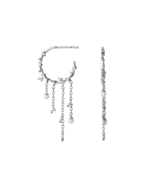 BYBIEHL JUNGLE  IVY HOOP PEARL MED FERSKVANDSPERLE - 4-3108P-R