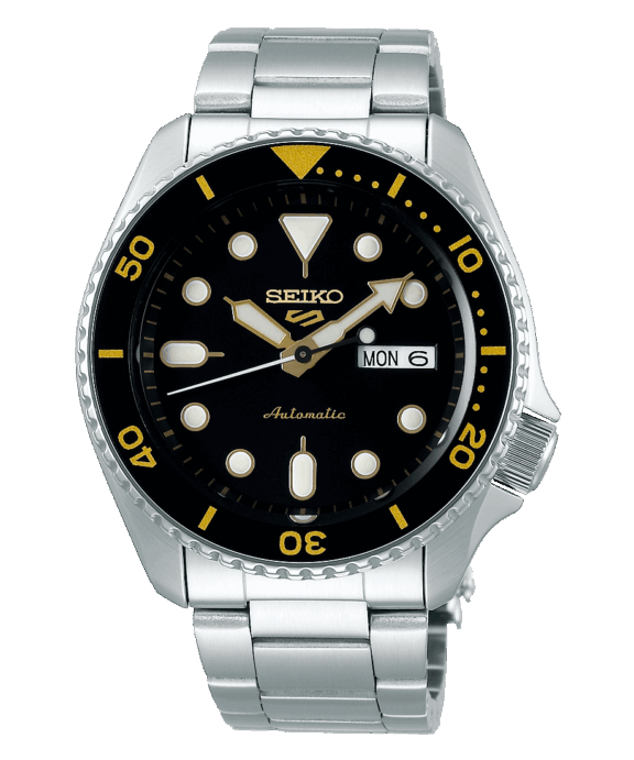 SEIKO 5 UR HERRE STÅL LÆNKE MED AUTOMATIK - SRPD57K1