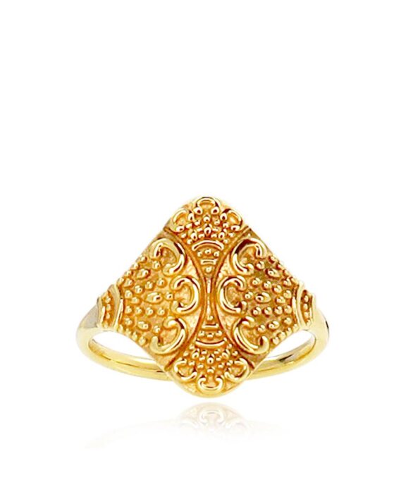 IZABEL CAMILLE RING FORGYLDT SØLV BOHEMIAN - A4155GS