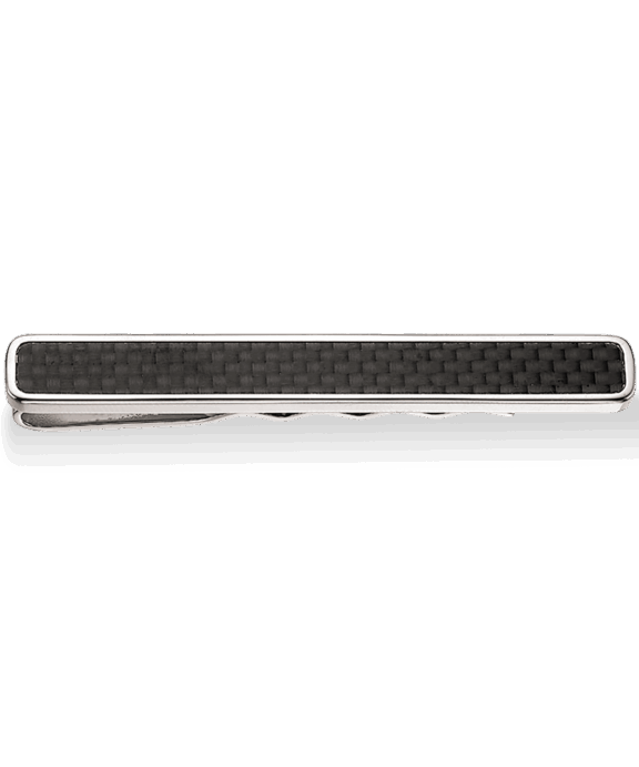 STÅL SLIPSEHOLDER SORT CARBON