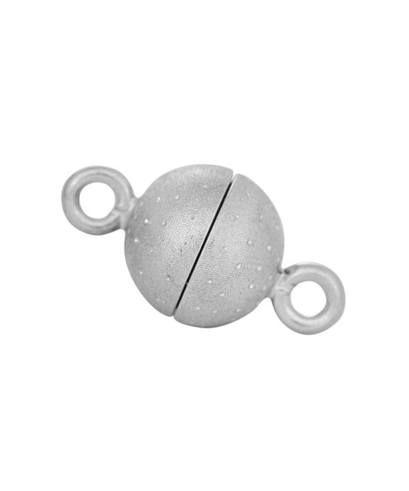 SIERSBØL PERLE MAGNETLÅS SØLV 10 MM