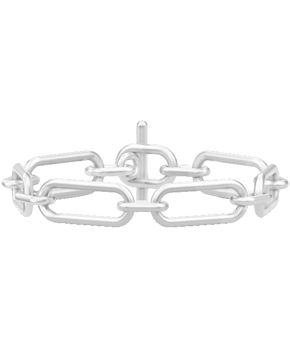 JULIE SANDLAU ARMBÅND SØLV LINK - BR308RH