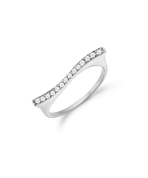 AAGAARD SØLV RING MED STEN - 21621282-75