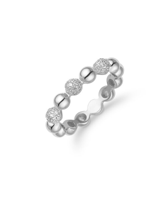 AAGAARD RING SØLV - 21623015-75