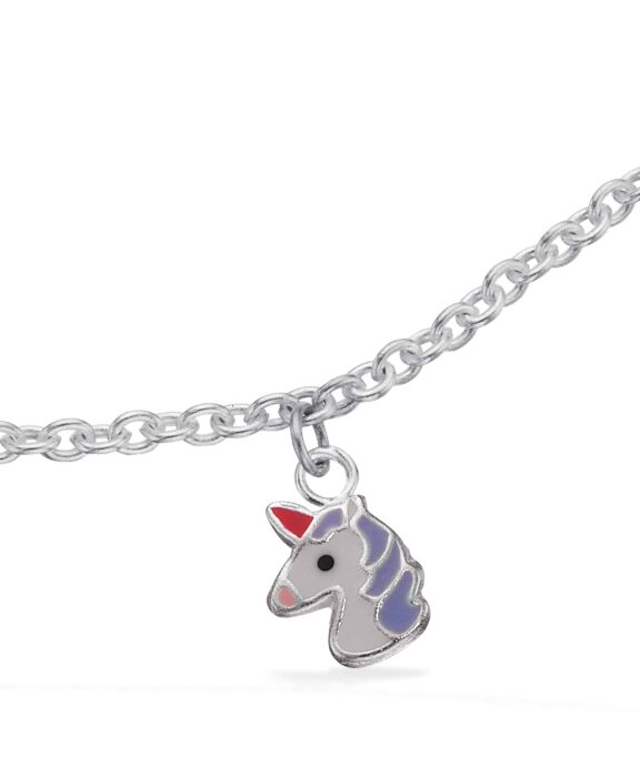 SCROUPLES SØLV BØRNEARMBÅND MED ENHJØRNING - 671822