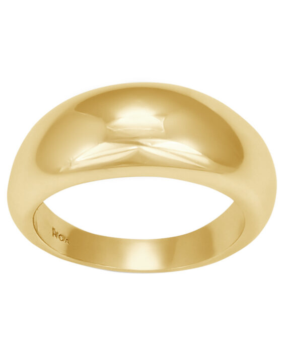 NORDAHL JEWELLERY SØLV FORGYLDT RING 9 MM GRACE STØRRELSE 54 - 125 302-3