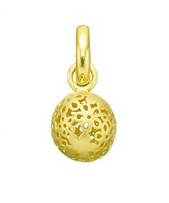 STORY VEDHÆNG SØLV FORGYLDT MED BLOMSTER - 5008137