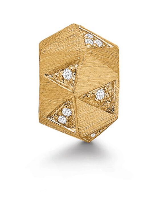 STORY VEDHÆNG SØLV FORGYLDT MED ZIRKONIA - 5208072