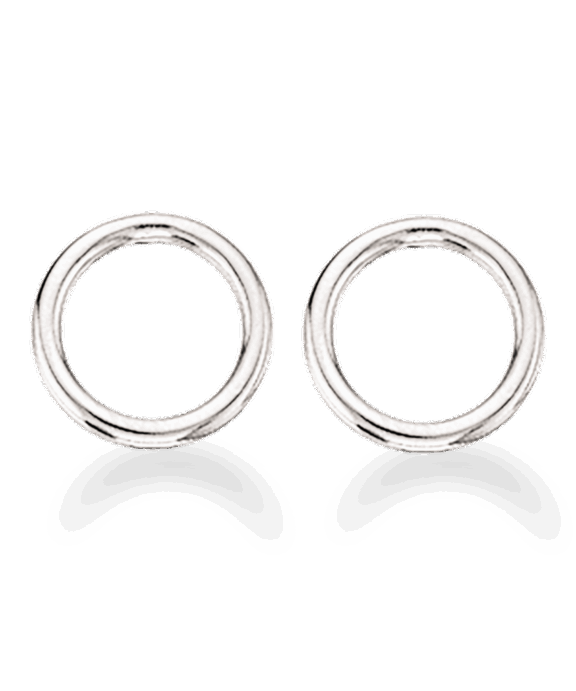 SCROUPLES SØLV ØRERINGE CIRKEL 11 MM - 154022