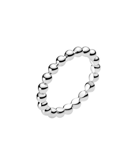 LUND COPENHAGEN RING SØLV MED KUGLER - 9071136