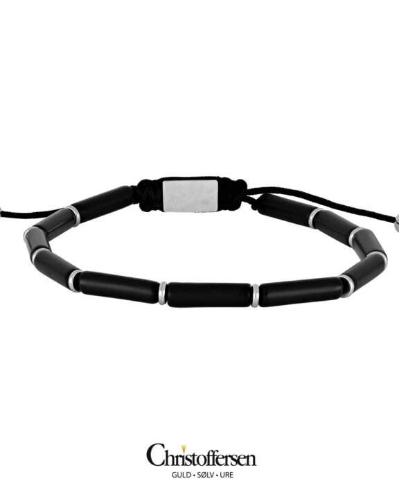 SON OF NOA ARMBÅND MED SORT ONYX - 889 006