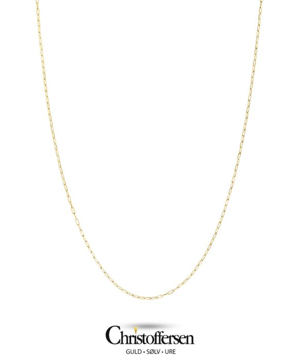 CARRÉ CHAIN GANG HALSKÆDE SØLV FORGYLDT - FC 4306 42+2