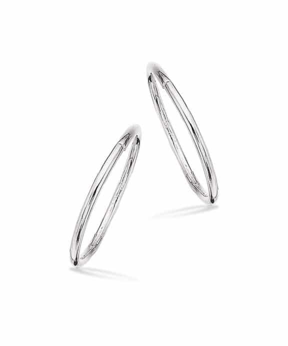 SCROUPLES ØRERINGE CREOL SØLV - 193562