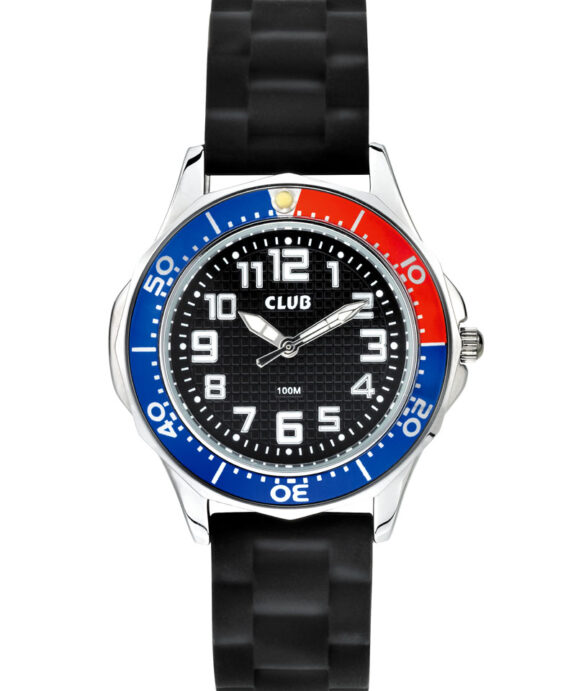 CLUB INEX UR DRENG 100 METER VANDTÆT MED SORT REM - A65177-1S5A