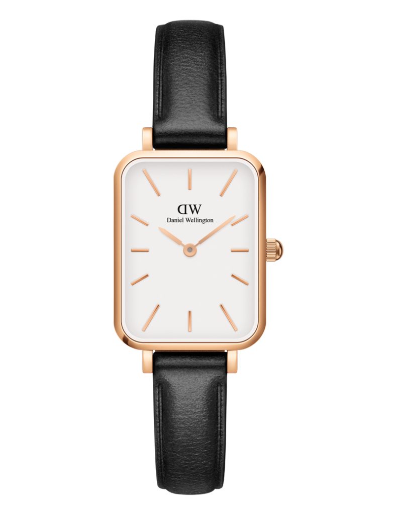 DANIEL WELLINGTON QUADRO SHEFFIELD ROSE GOLD WHITE UR DAME