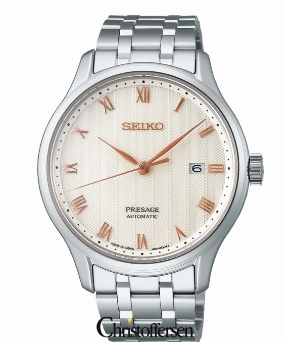 SEIKO PRESAGE HERRE UR MED AUTOMATIK - SRPF45J1