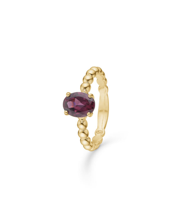 MADS Z BERRY RING 14 KARAT MED GRANAT - 1546092