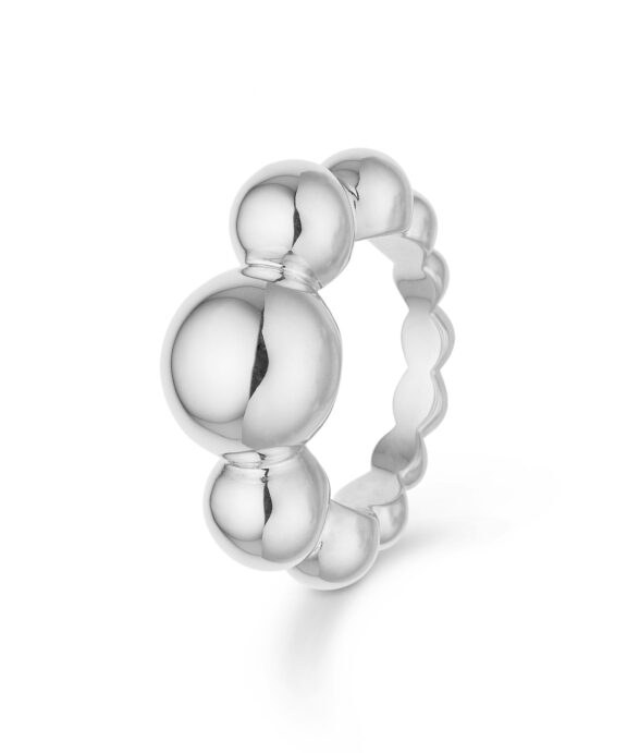 MADS Z BIGGEST BALL RING SØLV - 2140077