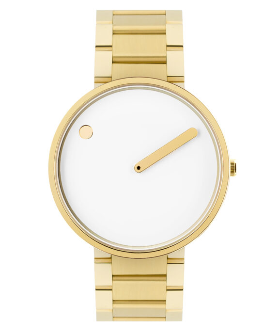 PICTO DOUBLE LÆNKE OG HVID SKIVE - 43321-1920