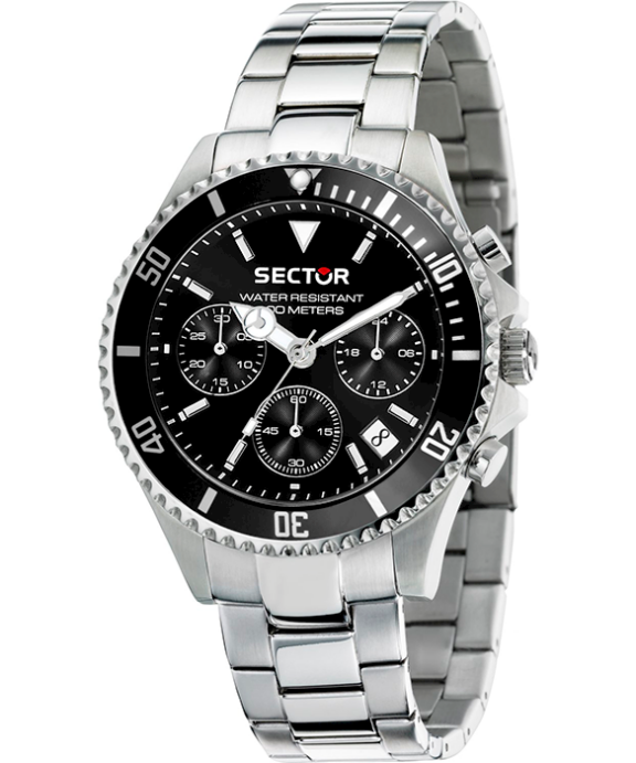 SECTOR 230 STÅL LÆNKE MED SORT SKIVE 43 MM - R3273661009