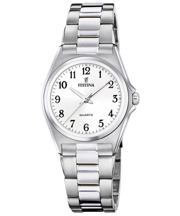 FESTINA CLASSIC DAME UR STÅL MED LÆNKE - F20553/1