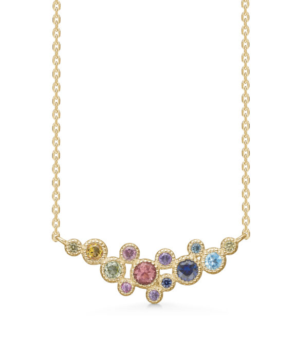 MADS Z LUXURY RAINBOW 14 KARAT HALSKÆDE - 1524062