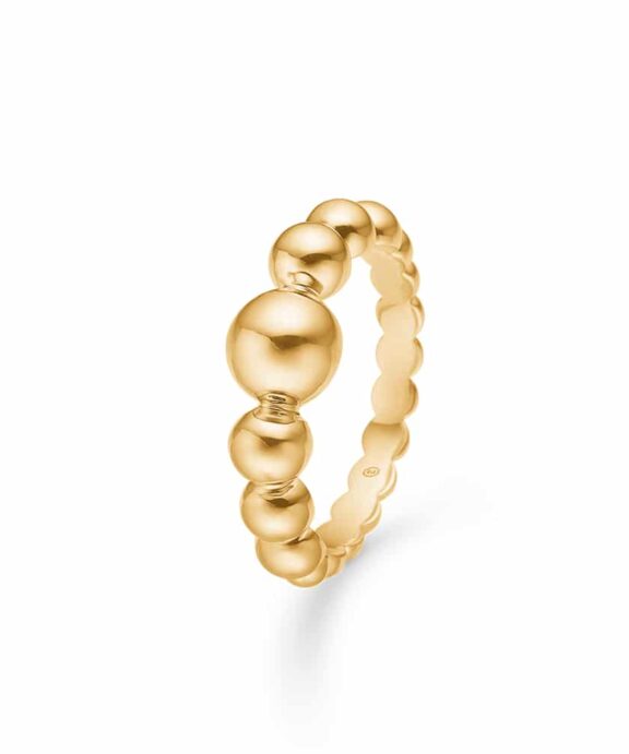 MADS Z BIG BALL RING 14 KARAT GULD - 1540078