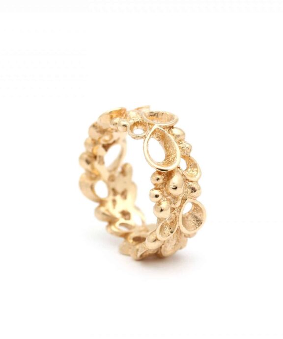 PER BORUP VIOLINA RING 14 KARAT GULD - 763R