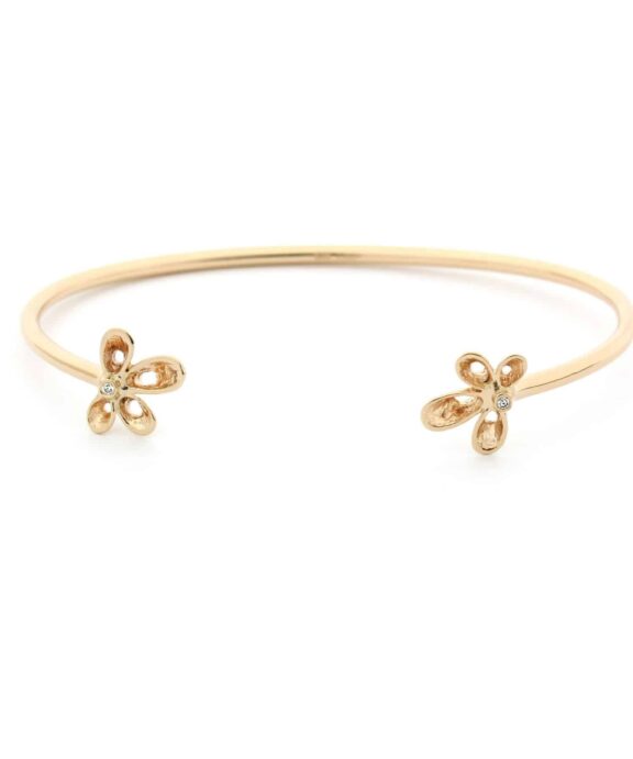 PER BORUP VIOLINA ARMRING 14 KARAT GULD MED BRILLANTER - 992AX