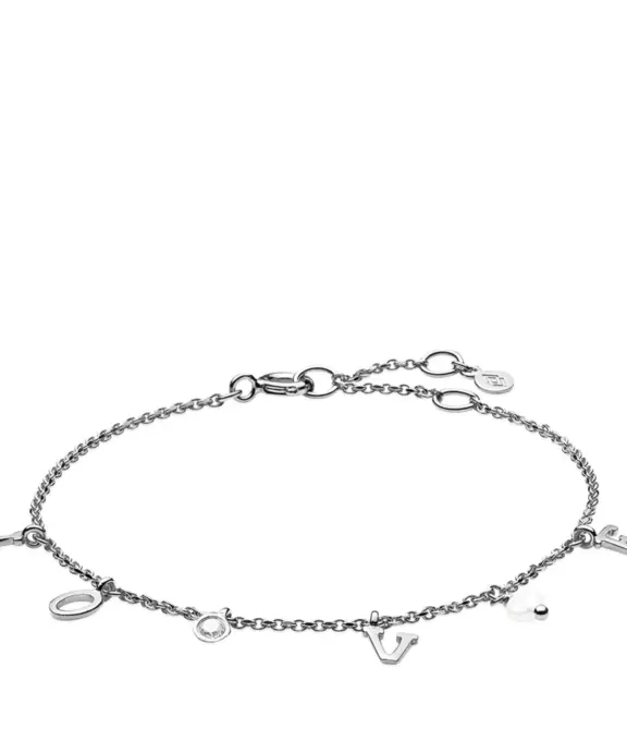 IZABEL CAMILLE PASSION SØLV ARMBÅND LOVE - A3125SWS