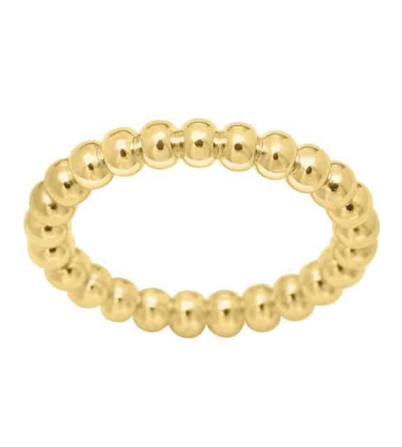 NORDAHL JEWELLERY RING SØLV FORGYLDT -  102529959