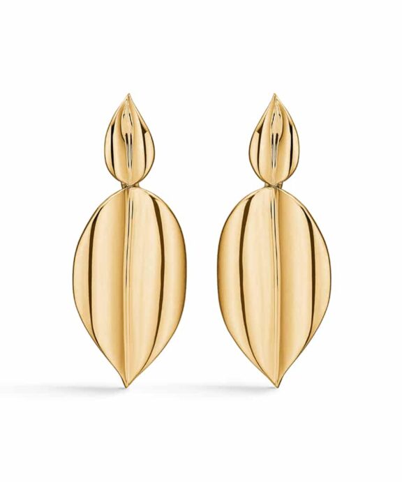 MADS Z FOLDING DROP 14 KARAT GULD ØRERINGE - 1510101