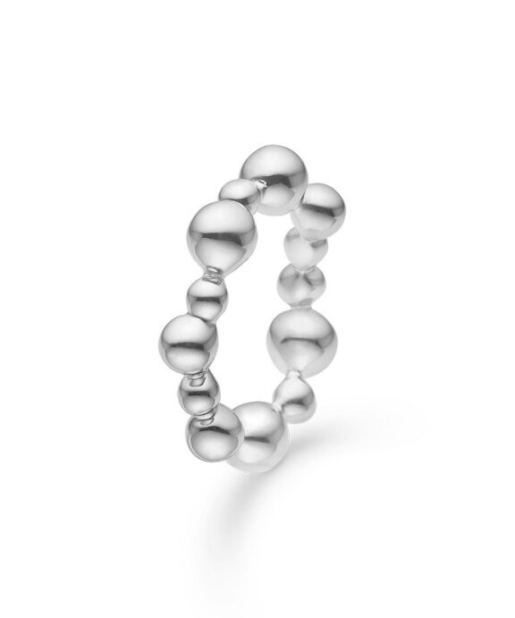 MADS Z EMBEDDED BALL RING SØLV -2140084