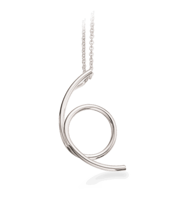 SCROUPLES HALSKÆDE SØLV TRÅD - 234762