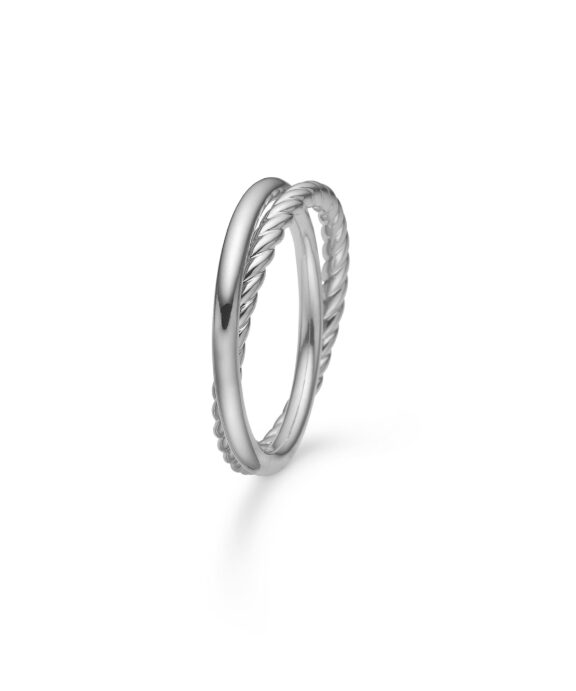 MADS Z TWIST & SHINE RING SØLV - 2140005
