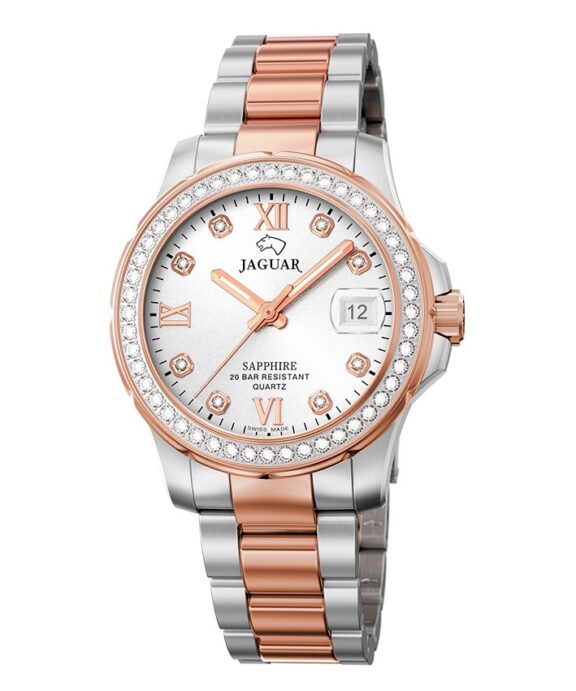 JAGUAR LADY DIVER UR DAME TOFARVET - J894/1