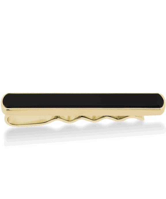 SCROUPLES SLIPSEHOLDER STÅL FORGYLDT SORT - 801581