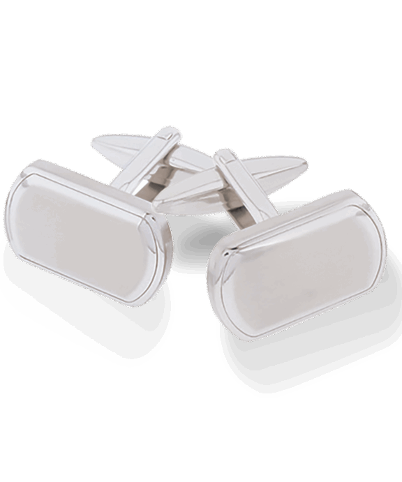 SCROUPLES STÅL MANCHETKNAPPER MAT OG BLANK - 821651