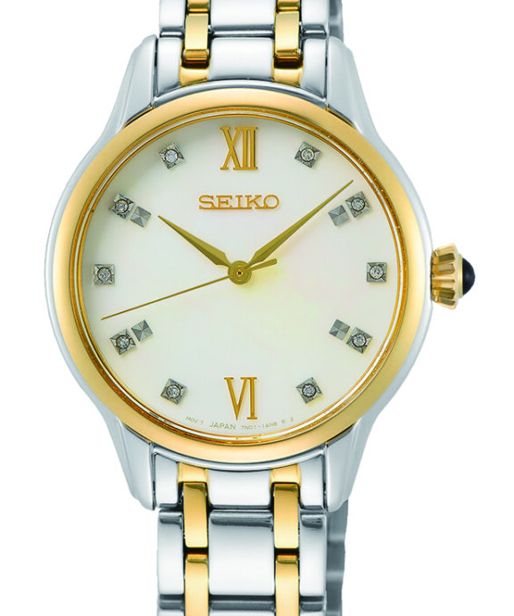 SEIKO CAPRICE UR DAME TOFARVET - SRZ540P1