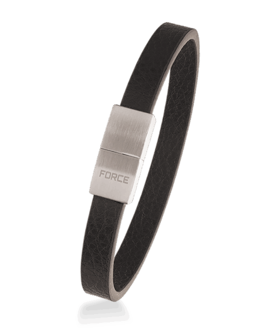 SCROUPLES FORCE HERRE LÆDER ARMBÅND BRUN LÆDER - 03061,21