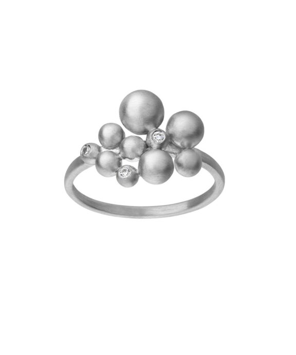 BYBIEHL PEBBLES RING SØLV - 5-3801A-R