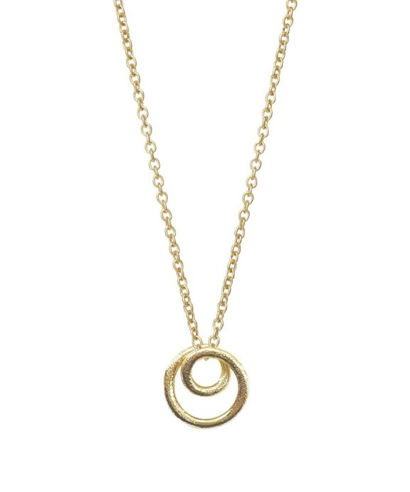 HEIRING TWISTER VEDHÆNG 14 KARAT GULD - 75-5-45