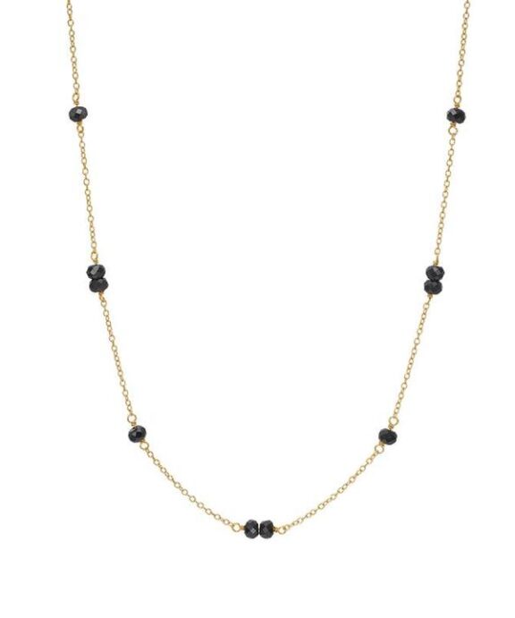 CARRÉ GEM CANDY HALSKÆDE SØLV FORGYLDT - FC 4335 BSP 35+2,5+2,5