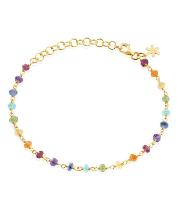 SUSANNE FRIIS BJØRNER ARMBÅND SØLV FORGYLDT -  1433-2-556