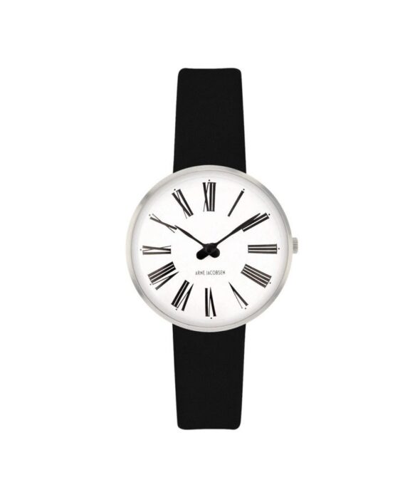 ARNE JACOBSEN ROMAN MED LÆDERREM 30 MM - 53300-1401