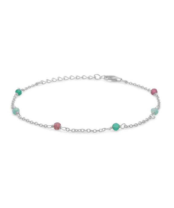 STUDIO Z DAYLIGHT ARMBÅND SØLV MED STEN - 8156440