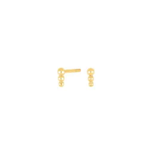 NORDAHL JEWELLERY ØRERINGE SØLV FORGYLDT - 30257675900