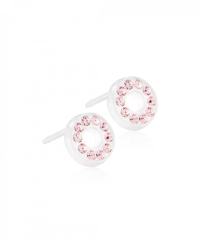 BLOMDAHL ØRERINGE PLASTIK BRILLIANCE PUCK - 15-01191-24