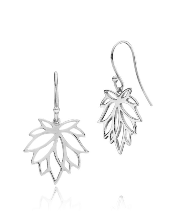 IZABEL CAMILLE BY MIE MOLTKE SØLV ØRERINGE LOTUS - A1747SWS