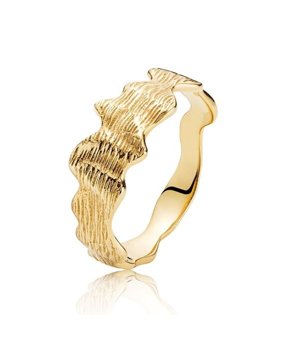 IZABEL CAMILLE RING SØLV FORGYLDT ELLIE - A4170GS